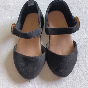 Old Navy Sz Baby 6 Black Dress Shoes Woth Velcro